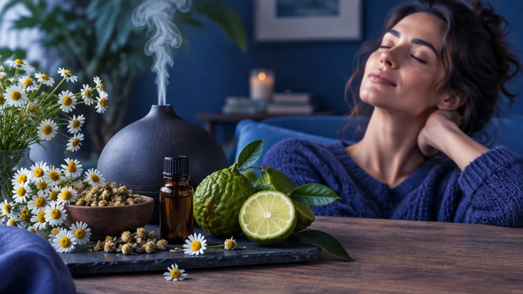 chamomile bergamot for burnout recovery