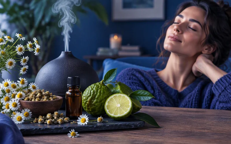 chamomile bergamot for burnout recovery