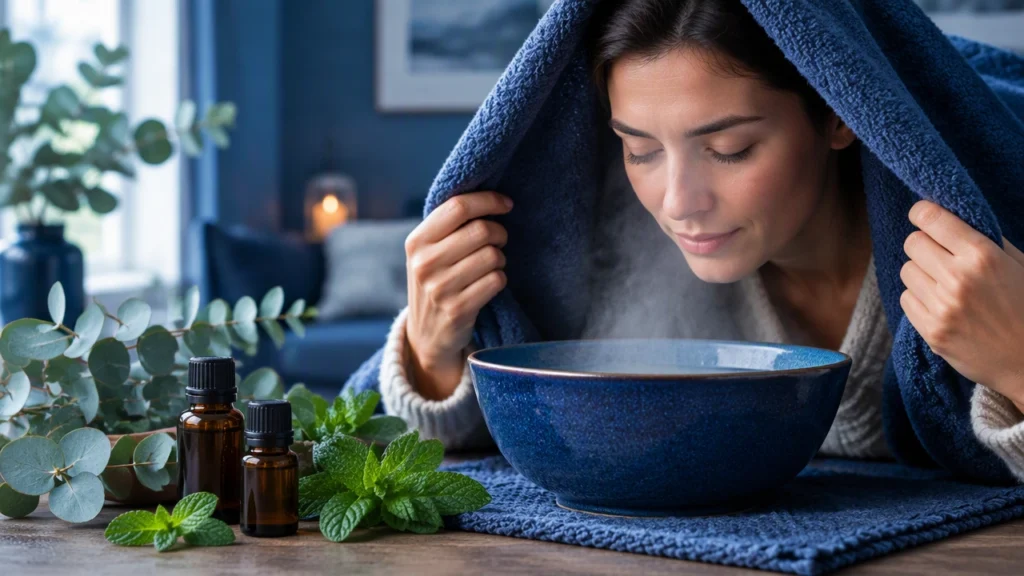 eucalyptus peppermint for congestion relief