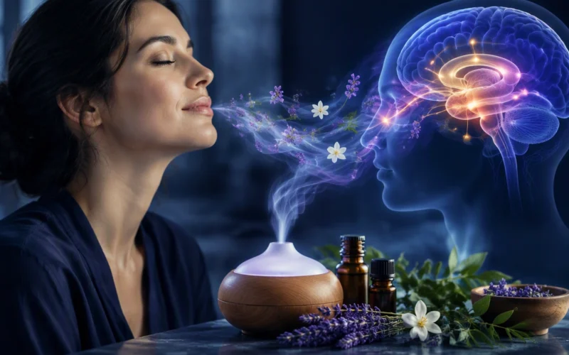 how scent affects brain and mood