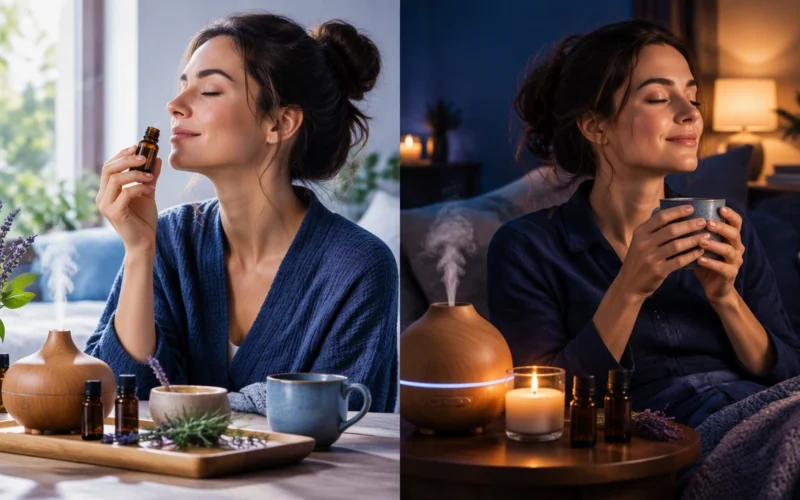 morning evening rituals for stress relief